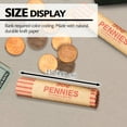 thumbnail image 6 of BAZIC Penny Coin Wrappers Rolls Tube, Made in USA (36/Pack), 50-Packs, 6 of 7