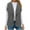 Gray, variant on Htigea Clearance Womens Winter Fuzzy Fleece Vest Jacket Sleeveless Vest Coat Open Front Sherpa Cardigan Vest with Pockets Today Sales Black,XXL
