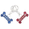 thumbnail image 1 of YSNOOWE 2Ud Adorno Colgante De Hueso Para Collar De Perro Color Azul Con, 1 of 6