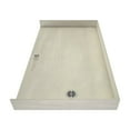 thumbnail image 5 of Tile Redi 3360RBF-PVC Redi Base 33" X 60" Rectangular Barrier Free Shower Base - Chrome, 5 of 6