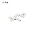 thumbnail image 3 of Unique Bargains 2.54mm Closed Short Circuit Cap Jumper Cap Blocks Connector, White 10 Pack, 3 of 4