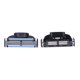 thumbnail image 2 of 4 cuchillas de afeitar universales de 3 capas para el cuidado facial (negro), 2 of 7