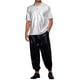thumbnail image 2 of CAMISETA POLO BRILLANTE INSPIRADORA PARA HOMBRES CON CUELLO Y MANGAS CORTAS, CAMISETAS PARA FIESTAS EN CLUB, 2 of 5