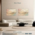 thumbnail image 4 of Elephant Stock Pink Waves Wall Art - Horizontal Canvas Wall Art - Living Room Wall Decor - Abstract Canvas - Pink And Beige Decor By Silvia Vassileva - 51" x 34", 4 of 8