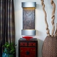 thumbnail image 2 of Nojoqui Falls Medium Coppervein Indoor LED Wall Fountain, 2 of 6