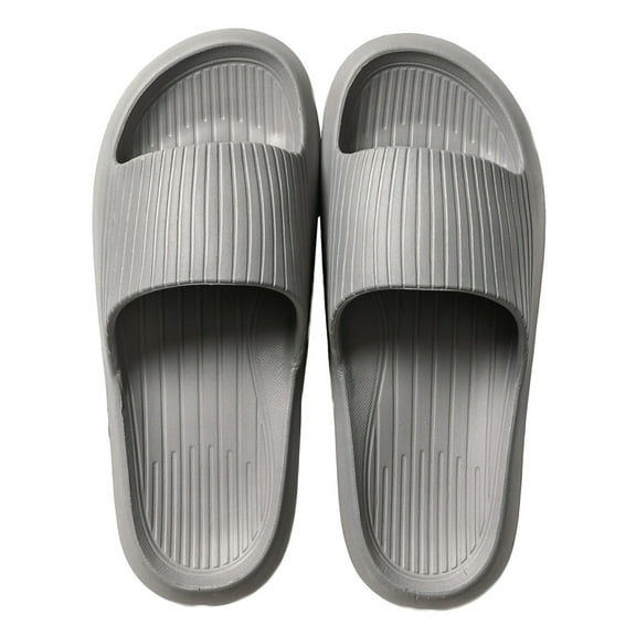AUXDIQ Home Slippers Women Men Bathroom Slippers Non Slip House Shoes Shower Sandals Pool Slides Beach Slippers