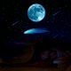 thumbnail image 4 of Pegatinas De Pared Que Brillan En La Oscuridad, Autoadhesivas, Pegatinas De Pared De Luna Y Estrellas, Decoración De Pared Luminosa Impermeable, Brillante De Larga Duración, 8-15 Horas Para Decoración Muyoka Hogar, 4 of 6