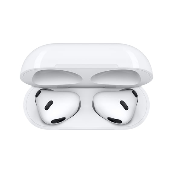 Restored Apple AirPods 3rd Generation In-Ear Wireless Headphones with Lightning Charging Case, White