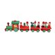 thumbnail image 3 of RV Dos piezas de decoraciones navideñas de cuatro secciones Juguetes de tren de juguete de madera ecológicos Regalos de Navidad para niños Decoraciones de mesa Regalos 24 * 3.5 * 5.5 cm Sincero Electrónica, 3 of 4