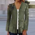 thumbnail image 1 of LOVZFMLL Cardigan for Women's Printed Long Sleeve Open Front Button Cardigan, 1 of 5