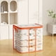 thumbnail image 1 of Bolsa transparente de PVC | Gran Capacidad 40–330L | Organizador resistente al polvo, resistente a la humedad y resistente para colchas, chaquetas de plumas, jerséis, juguetes | Cierre de, 1 of 7