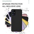 thumbnail image 4 of serony Phone Case Shockproof Silicone Phone Cover Elastic Cellphone Protector, Replacement for Samsung A31, Black, 4 of 8