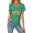 thumbnail image 2 of Women's Casual Valentine's Heart Print Letter Round Neck Short Sleeve T-Shirt Comfortable Soft Breathable Fashion Top, 2 of 4