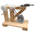 thumbnail image 1 of DIY Hand Generator Material Set Manual Electricity Generator Kids Educational Craft Toys, 1 of 9