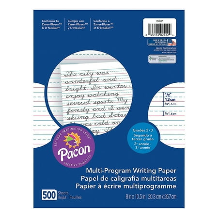 500 Notepads - Fun Express - (2 Rm)writing Paper 500 Sht/pk Rule - Stationery - Notepads - Note Books & Journals - 1000 Pieces