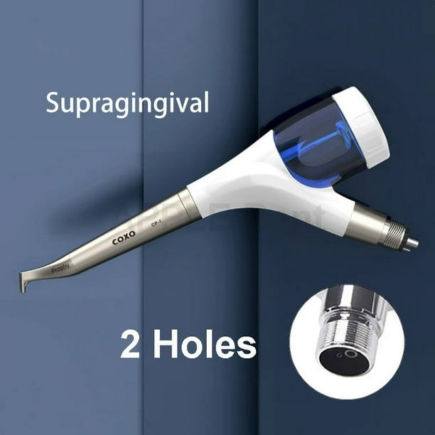 Pulidor Dental Profesional 2 En 1 Con Tecnología Airflow, Para Limpieza Supragingival Y Subgingival, Kit De Blanqueamiento Dental Seguro Con 3 Boquillas Intercambiables