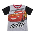 thumbnail image 2 of Disney Cars Lightning McQueen T-Shirt, Tank Top & Shorts (Boys), 3 Piece Set, Sizes 2T-8, 2 of 7