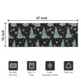 thumbnail image 5 of Black Christmas Tree Pattern Door Rugs,Washable Non Slip Door Mats Indoor,Decorative Door Mats,Entry Mat Indoor for Entrance,Bedroom,Kitchen,Bathroom,16"x47", 5 of 6