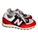 thumbnail image 1 of New Balance 574 Running Casual Shoes Men's US 9.5 Red White Black M574LKR, 1 of 5