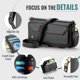 thumbnail image 5 of Bandolera para Billetera con Funda para iPhone 11【Bloqueo RFID】con Ranura para Billetes con Cremallera y 7 Tarjeteros, Correa Magnética para Hombro y Muñeca de Cuero PU Suave para Billetera, 5 of 9