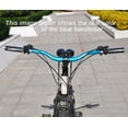thumbnail image 5 of UPANBIKE Mountain Bike Handlebar MTB Bicycle Bar Aluminum Alloy φ31.8mm, 30.7inch (780mm) Long, 50mm Riser, Blue, 5 of 6