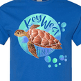 thumbnail image 4 of Inktastic Key West, Florida Swimming Sea Turtle with Bubbles T-Shirt, 4 of 5