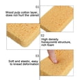 thumbnail image 3 of 6pcs Cellulose Sponges,Heavy Duty Scrub Kitchen Sponge,Clean Tough Messes Without Scratching Sponges Kitchenwhite11*7*2cmstyle:style 2;, 3 of 5