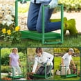 thumbnail image 4 of Aishkimo Garden Kneeler and Seat for Seniors, Soft Kneeling with Thicken Pad,10.2" Wider Garden Kneeler and Seat with Handle, Garden Accessories Outdoor,Gardening Gifts for Women Mom Men (Green), 4 of 7