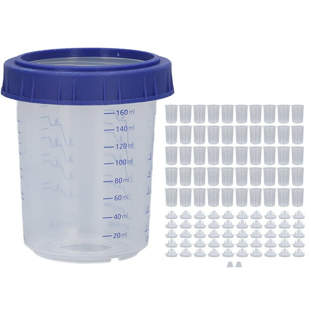 Paint Cups, Disposable Paint Spray Gun Cup Spray Gun Cup Paint Mixer Spray Gun Mixing Cup with