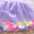 thumbnail image 5 of URMAGIC Infant Baby Girls Sleeveless Love Heart Petal Bridemaids Dress Lace Tulle Sun Dress, 5 of 6