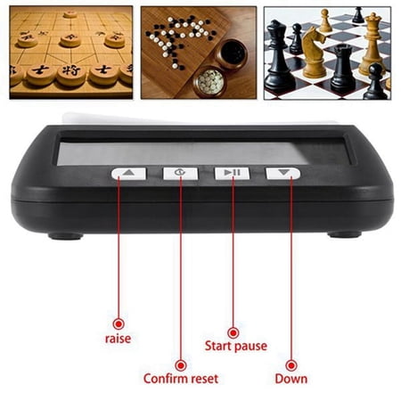2 X Professional Chess Clock Chess Game Multipurpose Portable Digital Clock 902 photo 2 X Professional Chess Clock Chess Game Multipurpose Portable Digital Clock 902