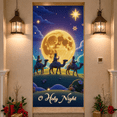 thumbnail image 2 of Colorful Decorative O Holy Night Banner for Christmas Party Holiday Celebration Event, 2 of 9