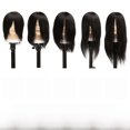 thumbnail image 4 of Cabeza de modelo de peluquería con cabello real completo, aprendiz de práctica de corte de cabello, modelo de cabeza de muñeca, modelo de cabeza de maniquí de tinte caliente especial para barbero, 4 of 5