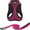 Harness Leash Bundle (Fuchsia 2-Tone), variant on Voyager Step-In Air All Weather Mesh Harness & Reflective Dog Leash Combo w/ Neoprene Handle 5ft , For Small to Large Breed Dogs Cute & Heavy Duty, Best Pet Supplies- Pink Pink Trim, XXS