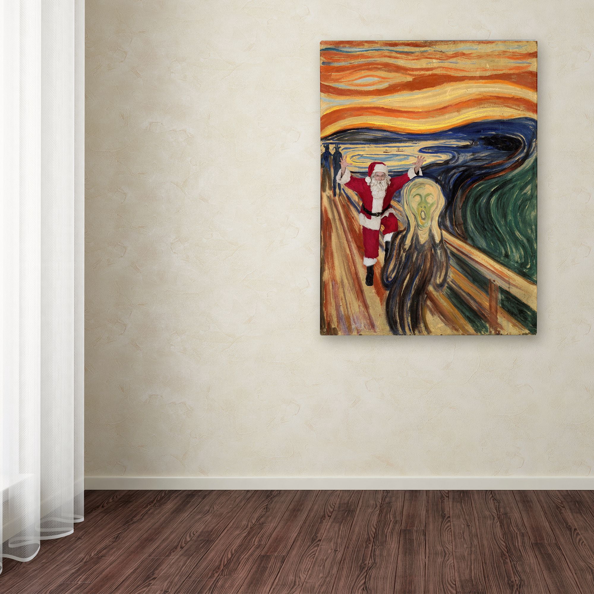 Trademark Fine Art 'Munch-The Scream' Canvas Art by Ed Wheeler