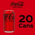 thumbnail image 6 of Coca-Cola Zero Sugar Sugar-Free Cola, 12 fl oz Cans, 20 Pack, 6 of 13