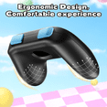 thumbnail image 3 of Hand Grips for Nintendo Switch 2 Joy-Con, Wear-resistant Handle Kit for Switch 2 2025 Joy Cons Controller, 2 Pack (Black), 3 of 8