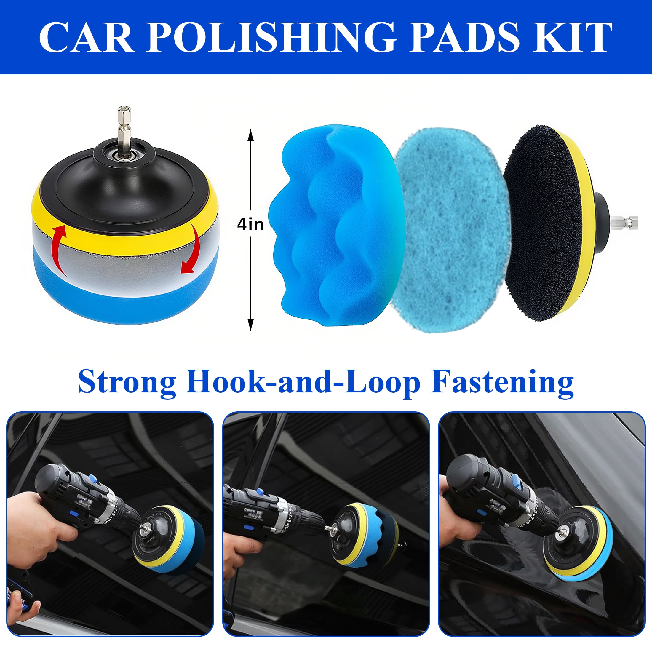 cyrico 30PCS Car Detailing Kit, Car Wash Brush Set and Auto Detailing Tools for Interior Exterior Wheels,Professional Car Care Kit