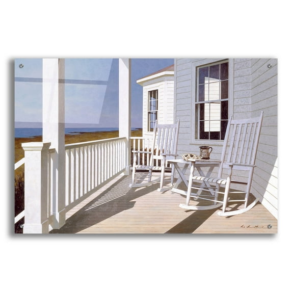 Epic Art 'Porch 1' by Zhen-Huan Lu, Acrylic Glass Wall Art, 36"x24"
