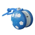 thumbnail image 1 of Pelota de juguete interactiva para perros con cuerdas, accesorio para mascotas, movimiento aleatorio con función automática azul, 1 of 7