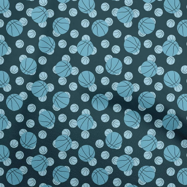 oneOone Velvet Navy Blue Fabric Sports Sewing Craft Projects Fabric Prints By Yard 58 Inch Wide