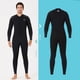 thumbnail image 3 of Traje de buceo Traje de buceo Mangas largas Pantalones largos Pareja Mantenga cálido Piel de buceo Traje de surf para snorkeling Natación en agua fría Negro XXL 1.5mm Advancent OD003628-05, 3 of 7