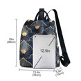 thumbnail image 3 of FORMRS Women's Travel Backpack Purse Anti-Theft Hidden Pockets Casual Shoulder Bag, Elegance Art Pattern, 3 of 7