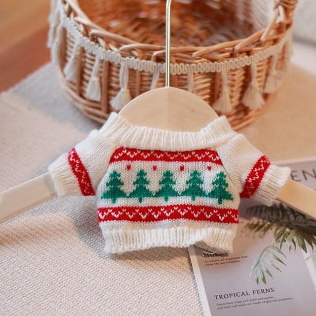 Ropa de algodón para muñecas de 20 cm, suéter de repuesto para muñecas, osito de peluche, ropa para muñecas