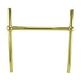 thumbnail image 5 of White Console Bathroom Sink 35.5" Wide Wall Mounted Belle Epoque Porcelain Sink with Brass Bistro Legs, Soap Dish and Widespread Faucet Holes Combo Renovators Supply , 5 of 9