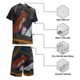thumbnail image 4 of The Aristocats Boys Girls Short Sleeve Mesh T-Shirt And Shorts Outfit Set Summer Clothes Set for Kids, 4 of 8