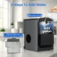 thumbnail image 2 of KNDKO Nugget Ice Maker Make Ice Efficiently, Be Ready For Ice Available In 15-20 Mins For 1-2 Cups Of Drink And Make 44 Lbs Ice In 24 Hours, Perfect For Family Party Or Office, 2 of 9