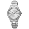 thumbnail image 2 of Seiko Women's SUR853 Crystal Silver Dial Stainless Steel Watch, 2 of 2