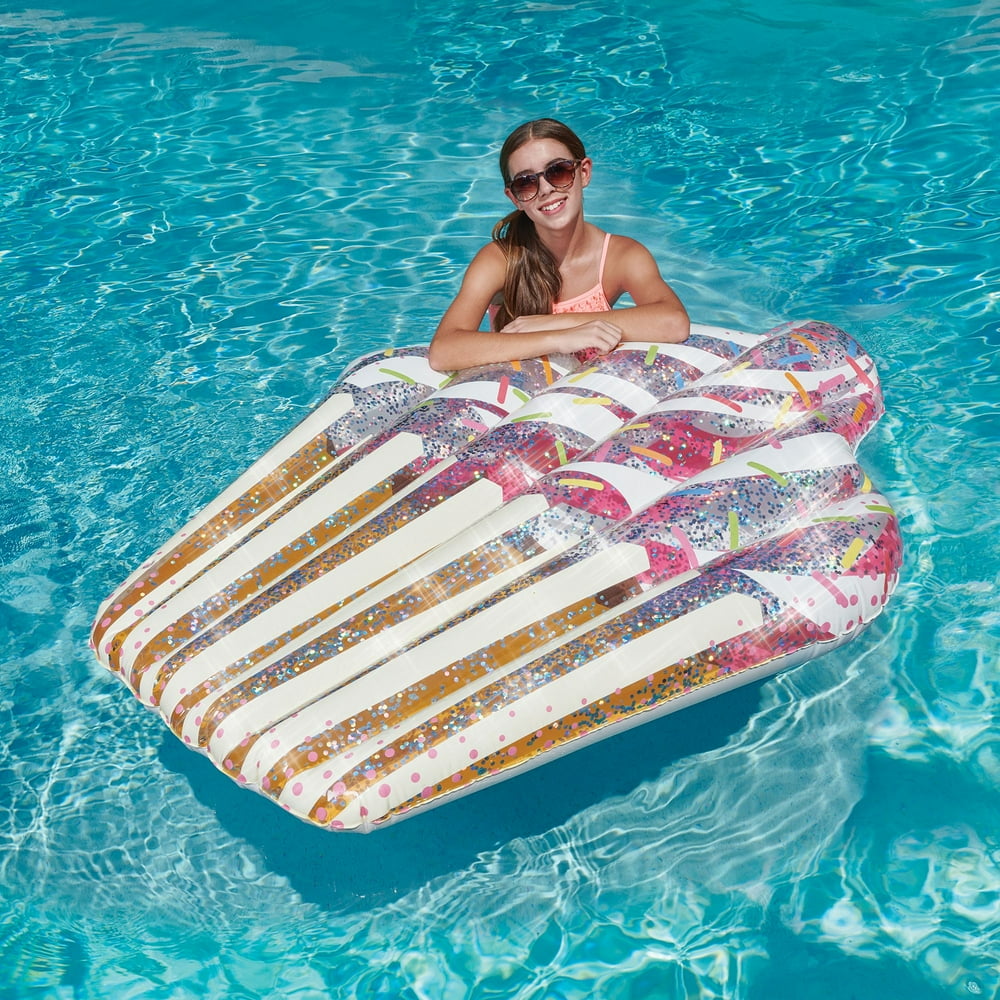 walmart pool floats in store