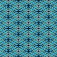thumbnail image 1 of Ahgly Company Indoor Square Patterned Blue Jay Blue Area Rugs, 5' Square, 1 of 6